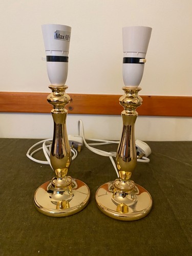 Pair table lamp - lamp, base,