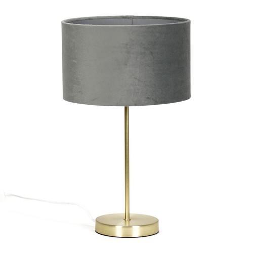 Gold table lamp metal - table,
