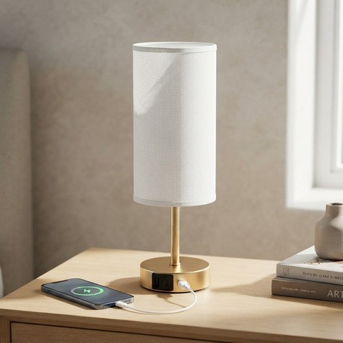 Elegant dimmable bedside lamps - dimmable,