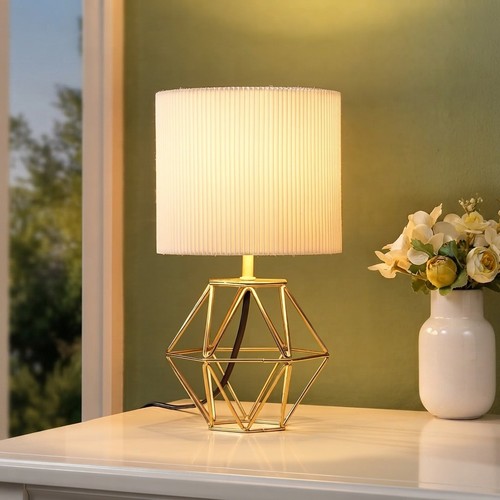 Brushed antique gold bedside - brushed,