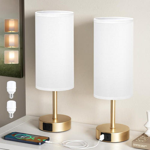 Aooshine bedside lamps set - lamps,