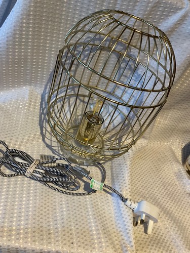 Tjx table lamp - cage, style