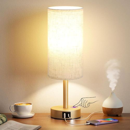 Bed side lamp touch - bed,