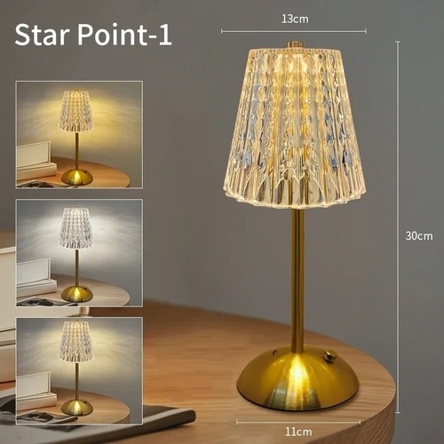 Led crystal table - crystal,