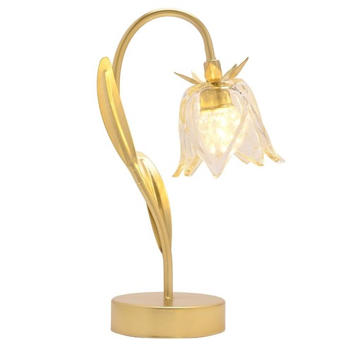 Single stem led lamp flower - stem, lamp,
