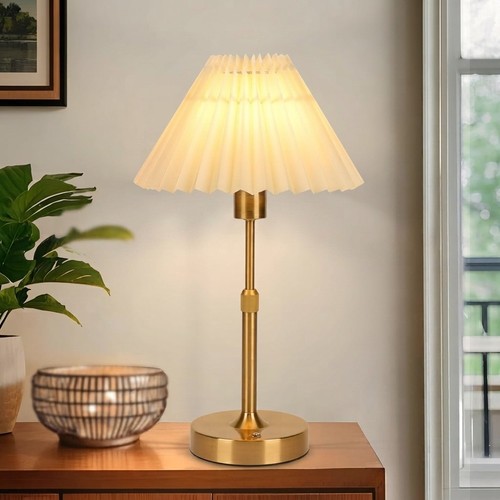 Elegant cordless bedside lamp - bedside,