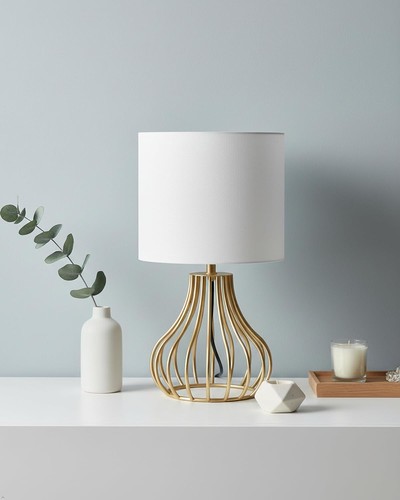 Goebelson bedside lamp gold - goebelson,