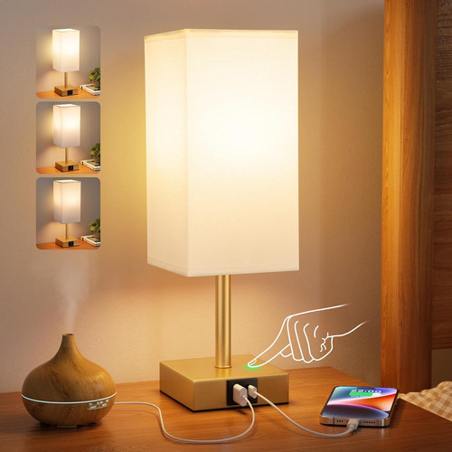 Gold touch lamp - lamp,, lamps