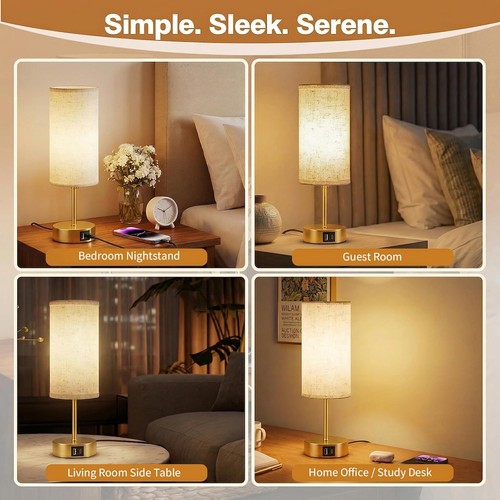 Bedside lamp touch table - table,