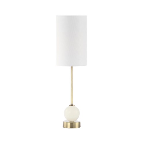58cm antique gold marble table - gold,